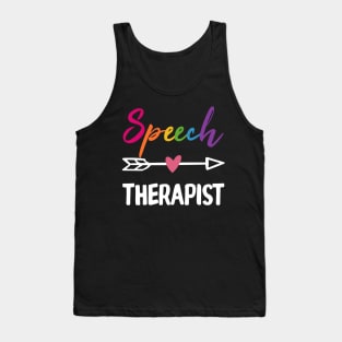 Speech Therapist Tank Top